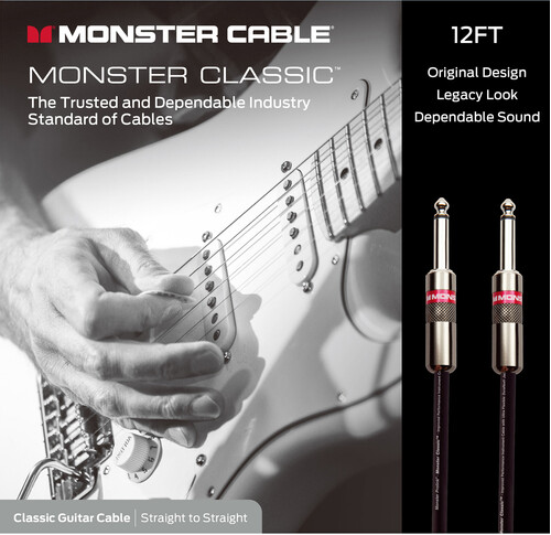 Інструментальний кабель Monster CLAS-I-12WW Jack-Jack 3,6м. - зображення 2