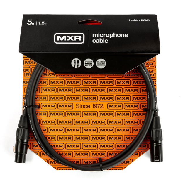Кабель микрофонный Dunlop MXR DCM5 Microphone Cable 1,5м (5ft) - Фото 1 Кабель микрофонный Dunlop MXR DCM5 Microphone Cable 1,5м (5ft) - изображение 1