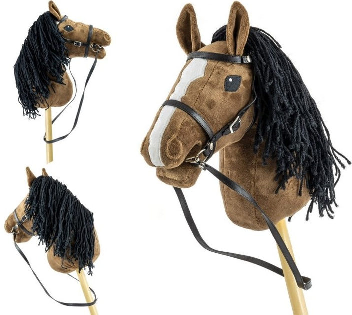 Koń na kiju Milly Mally Hobby Dark Brown (6625) (5907090700832) - obraz 4