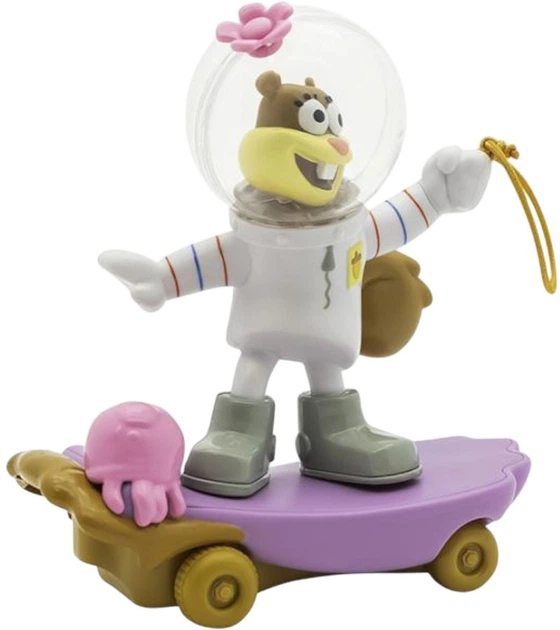 Фігурка SpongeBob Скейтбордистка-медузоловка Сенді 71159 (021664711590) - зображення 3