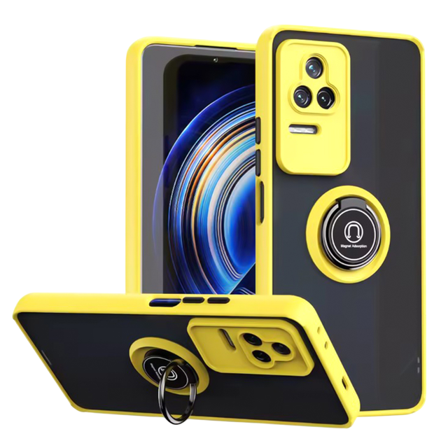 Чохол - накладка TPU Color Matte Ring для Xiaomi Redmi K50 / K50 Pro red - зображення 8