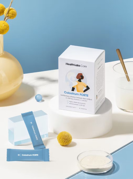 Харчова добавка HealthLabs Care Колострум Форте 30 саше (5906146791787) - зображення 2