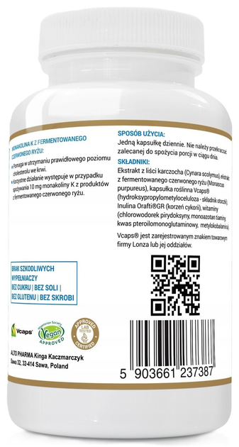 Suplement diety Altopharma Cholesterol Complete 120 kapsułek (5903715549954) - obraz 2