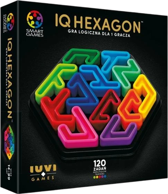 Łamigłówka IUVI Games Smart Games IQ Hexagon Deluxe (5906700248382) - obraz 1