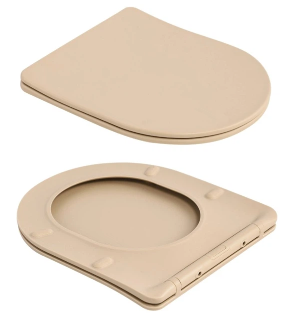Унитаз подвесной Qtap Robin Ultra Quiet, с сиденьем Slim Duroplast/Soft-close/Quick relase QT13332381АSSB - изображение 7