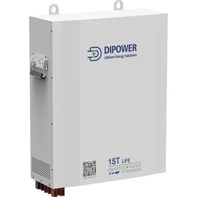 Комплект резервного питания Гибридный инвертор + Аккумулятор Dipower 6.5 кВа 48V/120Ah, 5760Wh - Фото 9 Комплект резервного питания Гибридный инвертор + Аккумулятор Dipower 6.5 кВа 48V/120Ah, 5760Wh - изображение 9