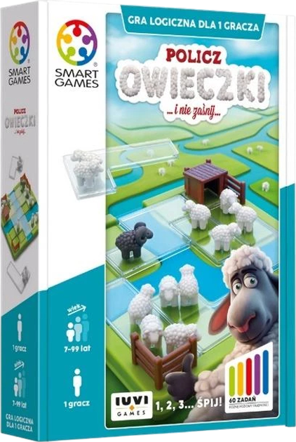Gra planszowa IUVI Games Smart Games Owieczki (edycja polska) (5906700248238) - obraz 1