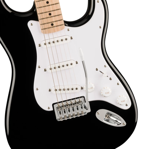 Електрогітара Squier By Fender SONIC STRATOCASTER MN BLACK - зображення 4