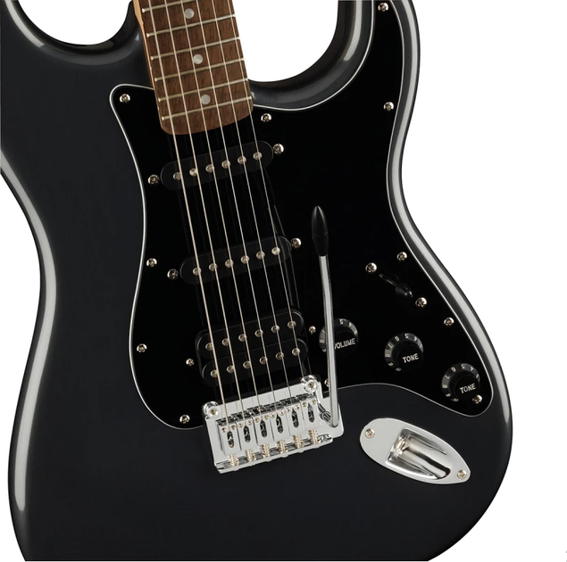 Гитарный набор Squier by Fender AFFINITY SERIES Stratocaster Pack HSS Charcoal - изображение 5