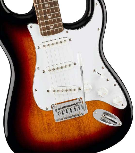 Електрогітара FENDER SQUIER AFFINITY SERIES STRATOCASTER LRL 3-COLOR SUNBURST - зображення 4