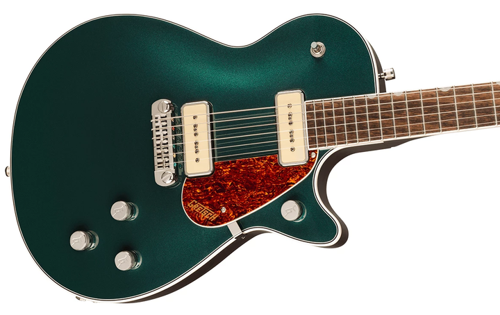 Электрогитара GRETSCH G5210-P90 ELECTROMATIC JET TWO 90 SINGLE-CUT WITH WRAPAROUND TAILPIECE CADILLAC GREEN - Фото 3 Электрогитара GRETSCH G5210-P90 ELECTROMATIC JET TWO 90 SINGLE-CUT WITH WRAPAROUND TAILPIECE CADILLAC GREEN - изображение 3