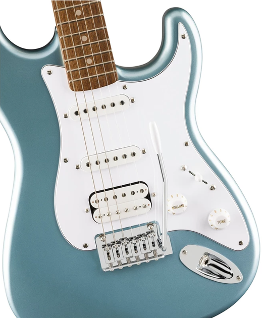Електрогітара Squier by Fender Affinity Series Stratocaster Junior HSS Ice Blue Metallic - зображення 4