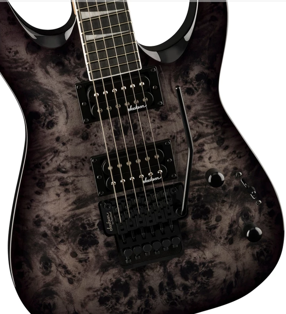 Електрогітара Jackson JS Series JS32 Dinky Arch Top Transparent Black - зображення 4