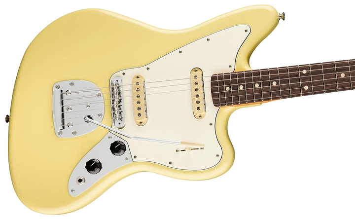 Електрогітара Fender Player II Jaguar RW Hialeah Yellow - зображення 3