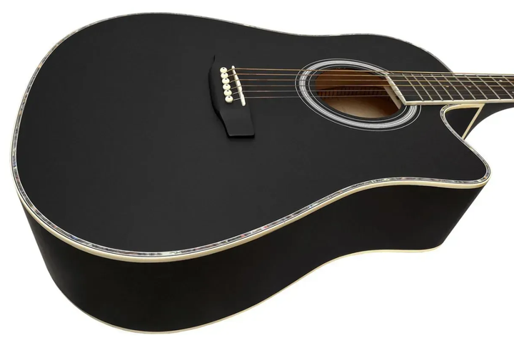 Акустическая гитара PARKSONS JB4111C (Black) - Фото 2 Акустическая гитара PARKSONS JB4111C (Black) - изображение 2