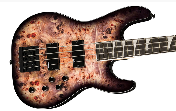 Бас-гітара Jackson JS Series JS3P Concert Bass Transparent Black Burst - Фото 3 Бас-гітара Jackson JS Series JS3P Concert Bass Transparent Black Burst - зображення 3