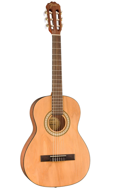 Классическая гитара Fender FA-25N 3/4 Natural - Фото 3 Классическая гитара Fender FA-25N 3/4 Natural - изображение 3