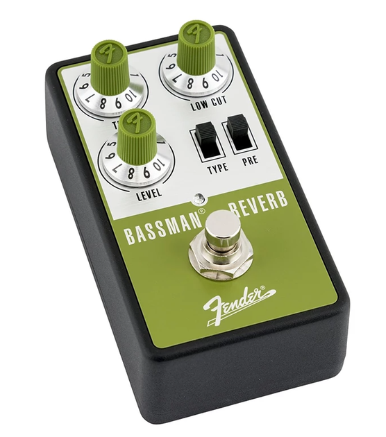 Педаль эффектов FENDER PEDAL BASSMAN REVERB - изображение 4