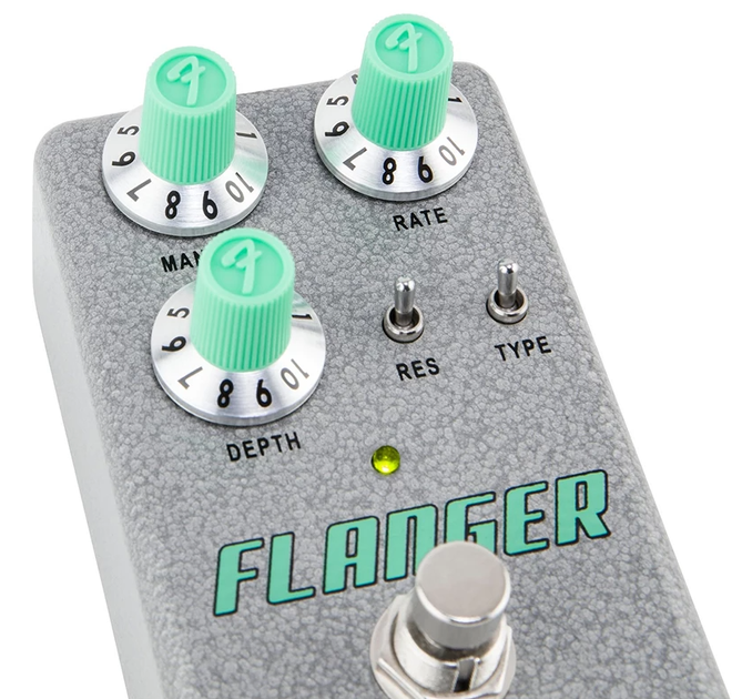 Педаль эффектов FENDER PEDAL HAMMERTONE FLANGER - изображение 4