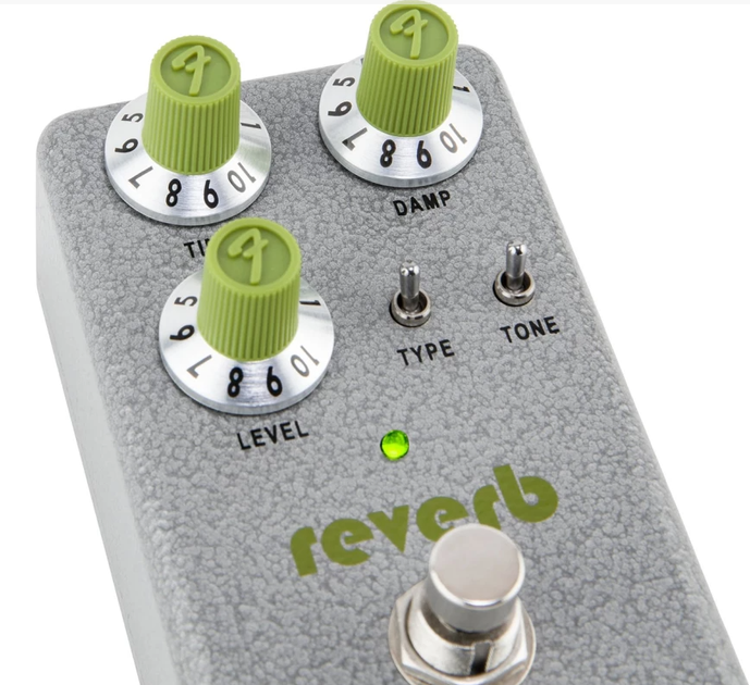 Педаль эффектов FENDER PEDAL HAMMERTONE REVERB - Фото 4 Педаль эффектов FENDER PEDAL HAMMERTONE REVERB - изображение 4