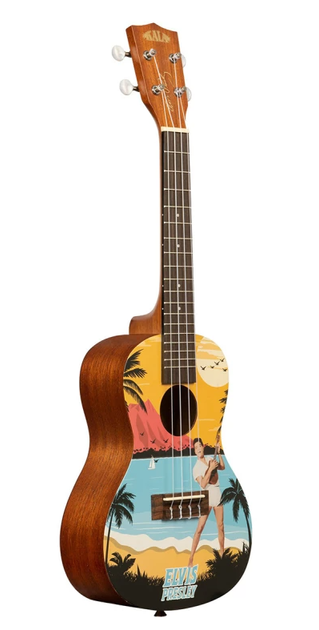 Укулеле Kala Learn To Play Elvis Blue Hawaii Concert Ukulele - изображение 3