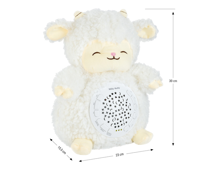 Талісман Milly Mally Плюшева іграшка з проектором Овечка 30 см 5664 (5901761128901) - зображення 4