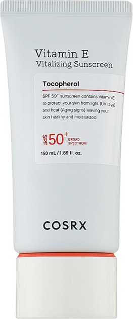 Krem przeciwsłoneczny do twarzy Cosrx z witaminą E Spf 50+ 150 ml (8809598456334) - obraz 1