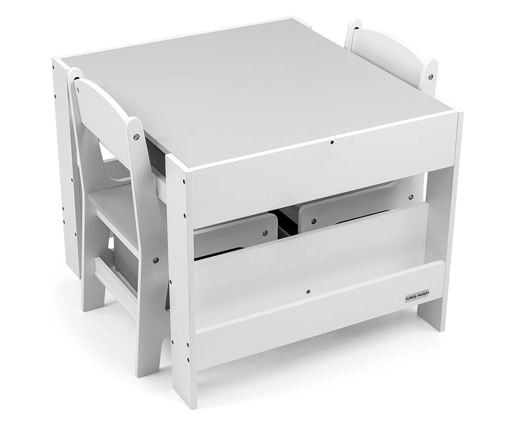 Zestaw mebli Milly Mally Stolik i dwa krzesełka Sven Biały (5488) (5901761128710) - obraz 2