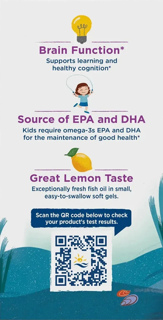 Дієтична добавка Nordic Naturals Complete Omega Junior Лимонна 180 капсул (768990891106) - зображення 2