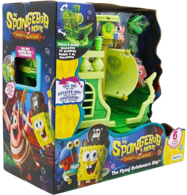 Zestaw do zabawy SpongeBob SpongeBob w filmie: W poszukiwaniu Kwadratowych Spodni Latający Holender FR73110 (021664731109) - obraz 2
