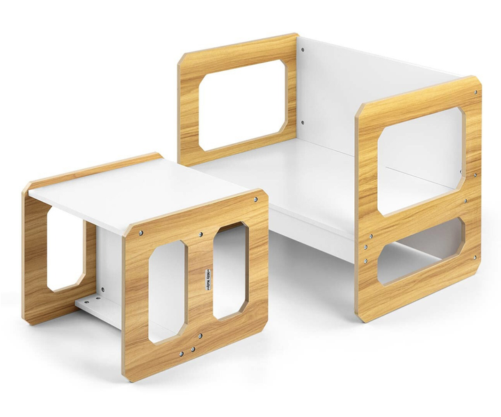 Zestaw mebli Milly Mally Stella 3 w 1 Naturalny (6094) (5901761127294) - obraz 4