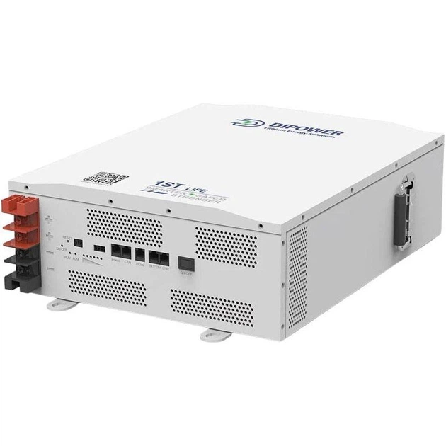 Комплект резервного питания Гибридный инвертор + Аккумулятор Dipower 6.5 кВа 48V/120Ah, 5760Wh - Фото 10 Комплект резервного питания Гибридный инвертор + Аккумулятор Dipower 6.5 кВа 48V/120Ah, 5760Wh - изображение 10