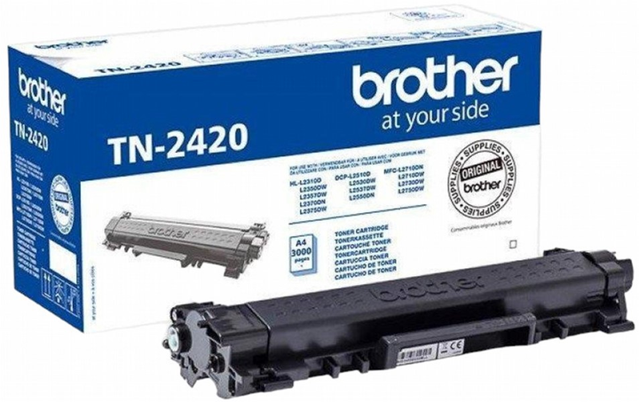 Toner Brother TN-2420 Black (4977766779494) (955555912562483) - Outlet - obraz 1