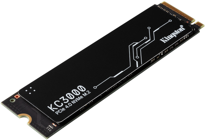 Kingston SSD KC3000 1TB M.2 2280 NVMe PCIe Gen 4.0 x4 3D TLC NAND (SKC3000S/1024G) (955555903034062) - Уцінка - зображення 2