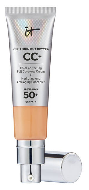 CC Krem It Cosmetics Your Skin But Better with SPF 50+ Neutral Tan 32 ml (3605971979422) (955555908898966) - Outlet - obraz 1