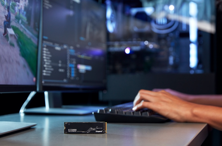 Kingston SSD KC3000 1TB M.2 2280 NVMe PCIe Gen 4.0 x4 3D TLC NAND (SKC3000S/1024G) (955555903034062) - Уцінка - зображення 4