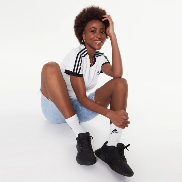 Жіночі кросівки для залу adidas Galaxy 6 GW4131 38 (5UK) 23.5 см Чорні (4065426758153) (955555901272656) - Уцінка - зображення 7