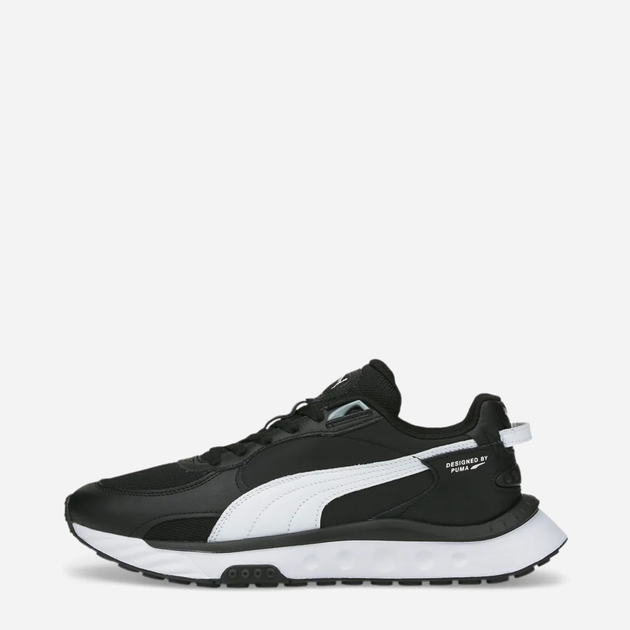Чоловічі кросівки для залу Puma Wild Rider Route 38159705 42.5 27.5 см Чорні (4064533823570) (955555904616388) - Уцінка - зображення 3