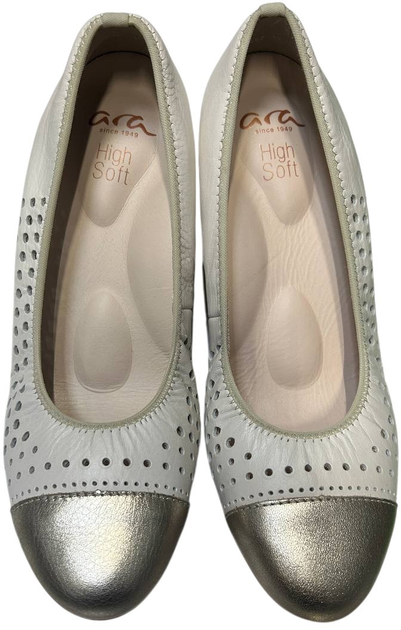 Жіночі човники зі шкіри ARA ARA1235819-11 37 Бежеві (4030222009280) (955555910428638) - Уцінка - зображення 2