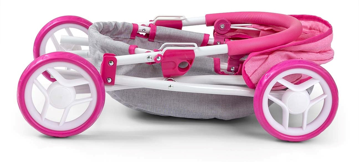 Коляска для ляльок Milly Mally Dori Prestige рожева 2718 (5901761124903) - зображення 4