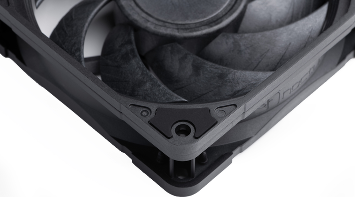 Wkładki dystansowe do wentylatorów Noctua NA-IS1-12 chromax Sx2 Black (NA-IS1-12 SX2 CH.BK.) - obraz 6