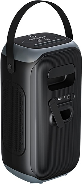 Портативна колонка Tracer Poweraudio King 2 BT TWS 50W RGB Black (TRAGLO47610) - зображення 5