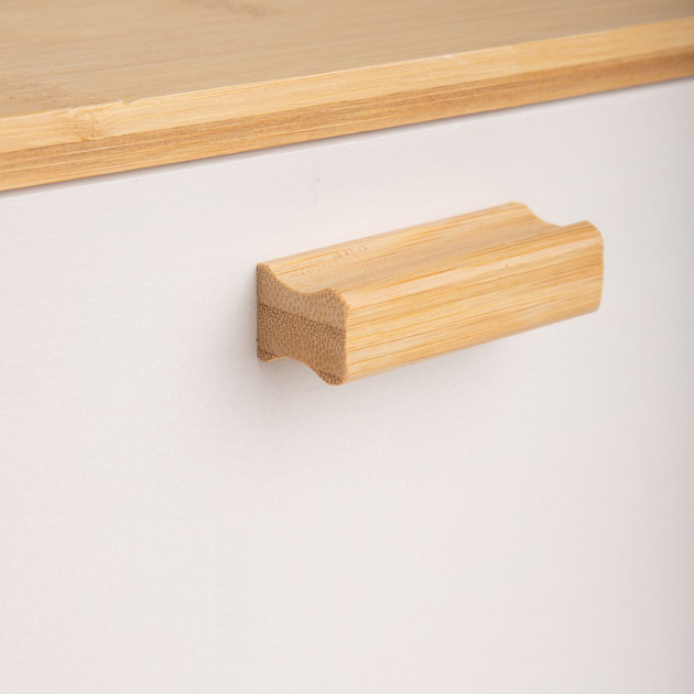 Chlebak Homla Basic bambusowy Śmietankowy (5904183873282) - obraz 4