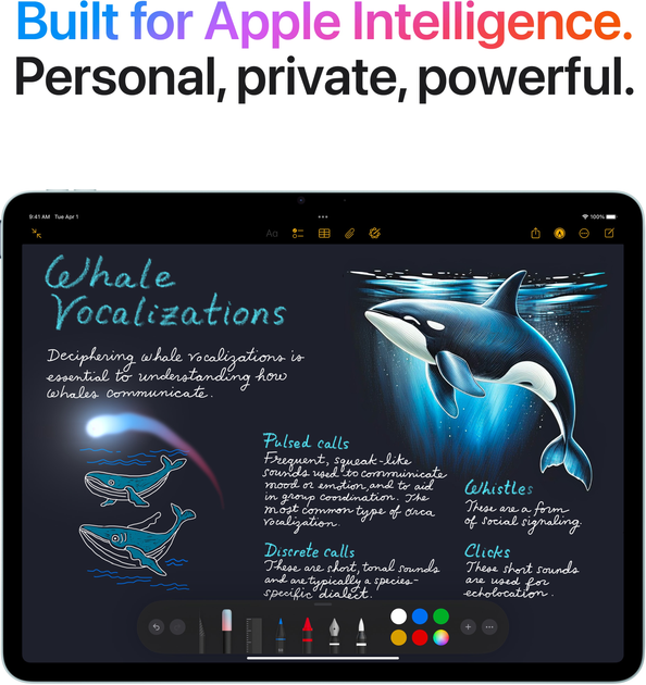 Планшет Apple iPad Air 13" M3 2025 Wi-Fi 1TB Space Grey (MCQ04) - зображення 5