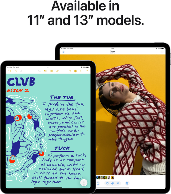 Планшет Apple iPad Air 13" M3 2025 Wi-Fi 256GB Blue (MCNP4) - зображення 4