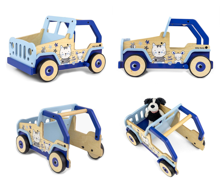 Chodzik Milly Mally Pchacz dla dzieci Explorer Kot i mysz 4840 (5901761128260) - obraz 7