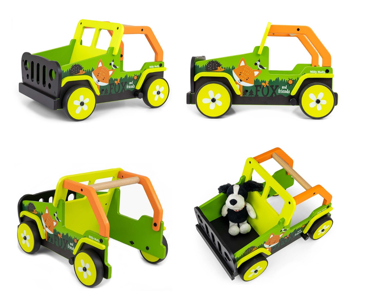 Chodzik Milly Mally Pchacz dla dzieci Explorer Lis i przyjaciele 4839 (5901761128253) - obraz 7