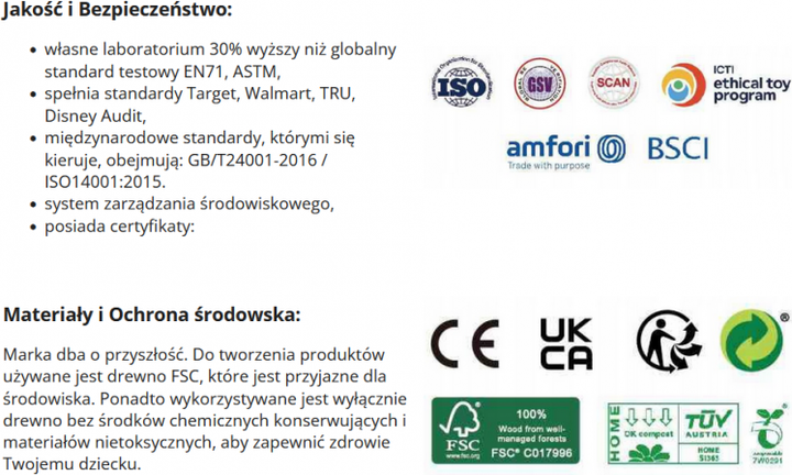 Przeplatanka drewniana Classic World klocki do nawlekania Klucze i drzwi 11 el CW20143 (6927049021435) - obraz 16