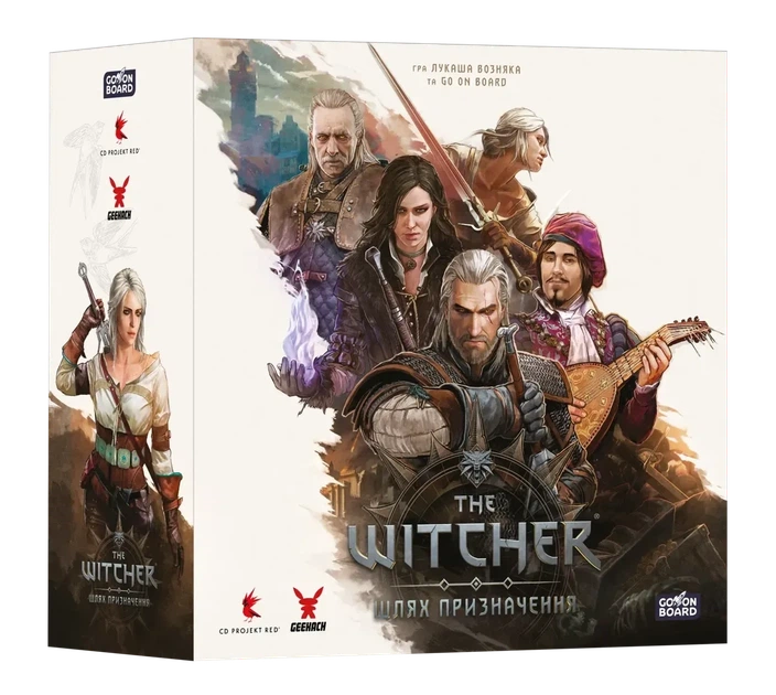 Настольная игра Geekach - Ведьмак. Путь предназначения – Делюкс (The Witcher Path of Destiny – Deluxe) - Фото 2 Настольная игра Geekach - Ведьмак. Путь предназначения – Делюкс (The Witcher Path of Destiny – Deluxe) - изображение 2