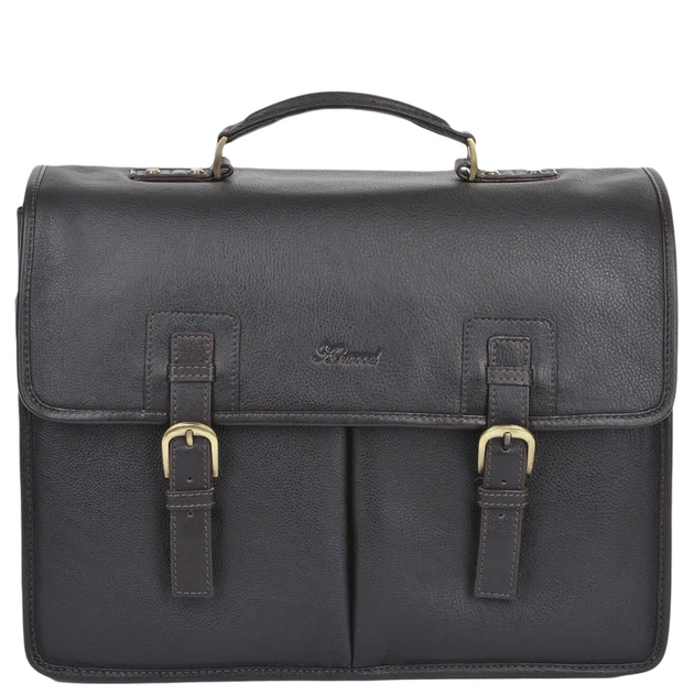 Портфель Ashwood Gareth Briefcase Brown (Коричневий) - Фото 1 Портфель Ashwood Gareth Briefcase Brown (Коричневий) - изображение 1